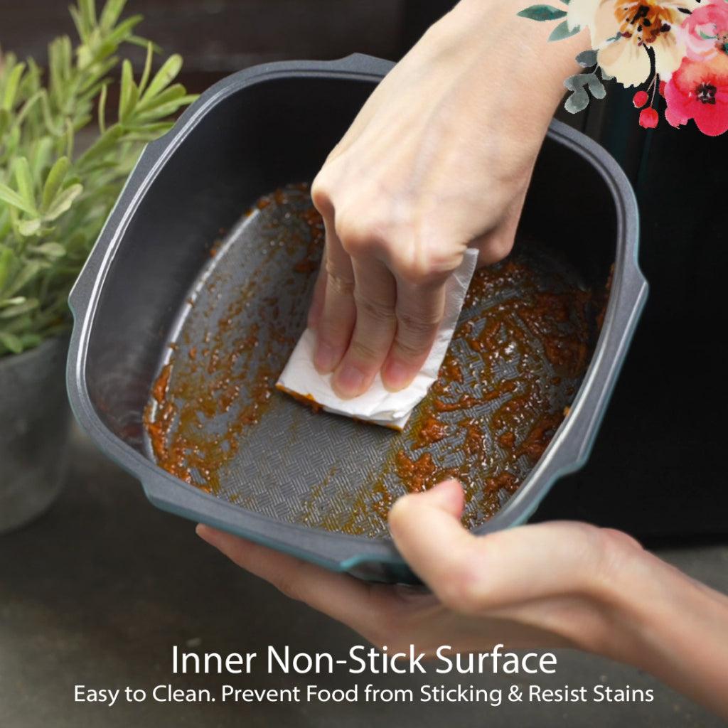 VALENCIA Glass Fibre Microwave Oven Safe Container Melamine Bowl Plate Spoon Fork Pinggan Mangkuk